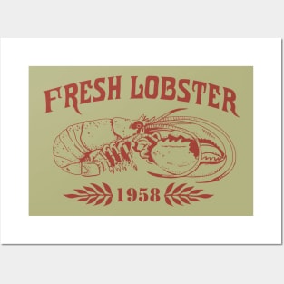 fresh lobster 1985 Posters and Art